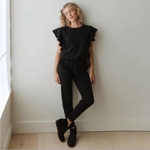 Albion 9 to 9 Jumpsuit Black Size M NWT